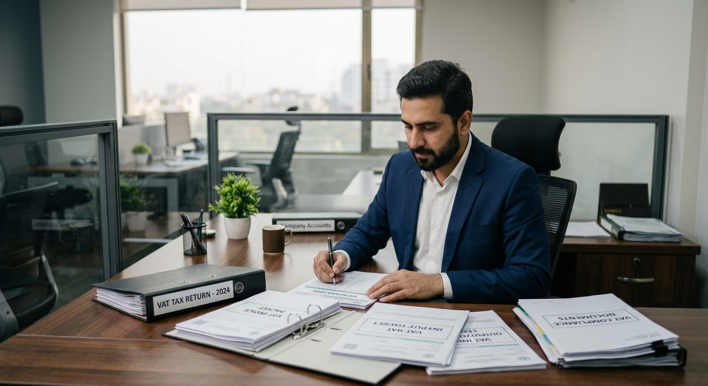 Pakistan-based director running a UK limited company online services business